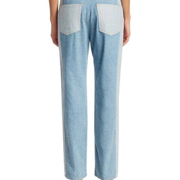 SEA New York Colorblock Straight Leg Jeans - Picture 3 of 7